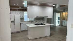 White Stove and extractor